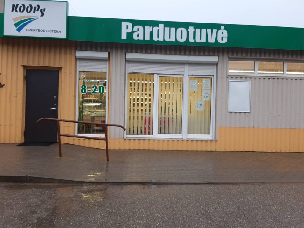 parduotuve nr 24 ukmerges r vartotoju kooperatyvas