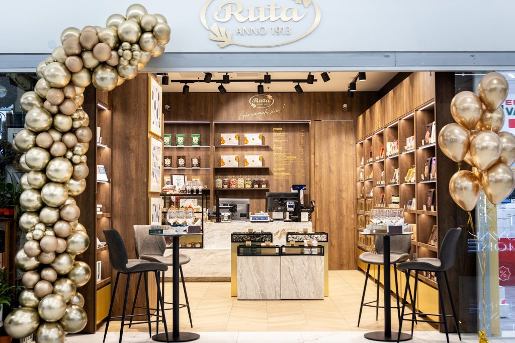 ruta kavine parduotuve ridaiva